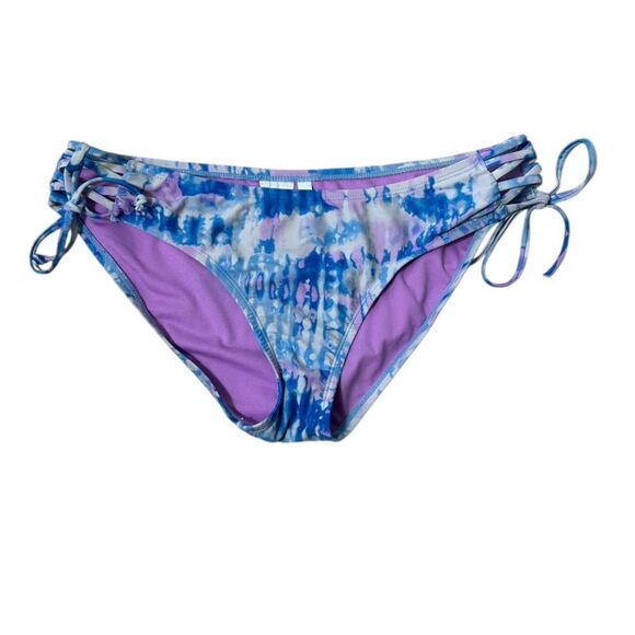 BECCA Blue & Purple Tie Dye Bikini Swimsuit Set - Picture 6 of 12